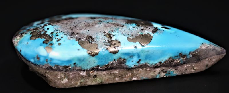 402043 Natural Turqoise (Fizora) Gemstone 46.25 -Carat Weight-Origin Iran
