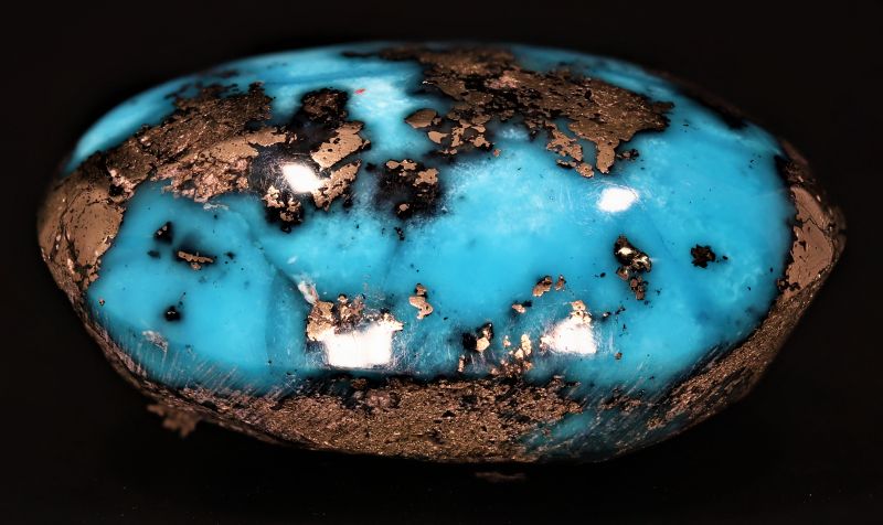 402052 Natural Turqoise (Fizora) Gemstone 39 -Carat Weight-Origin Iran