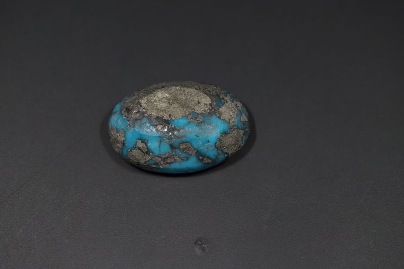 402062 Certified  Turqoise (Fizora) Gemstone 25 -Carat Weight-Origin Iran