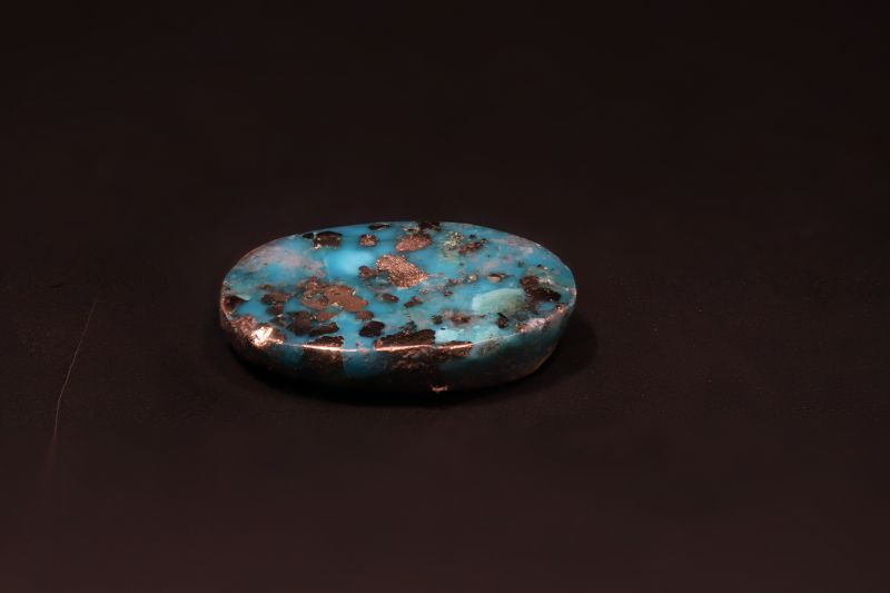 402065 Certified  Turqoise (Fizora) Gemstone 18 -Carat Weight-Origin Iran