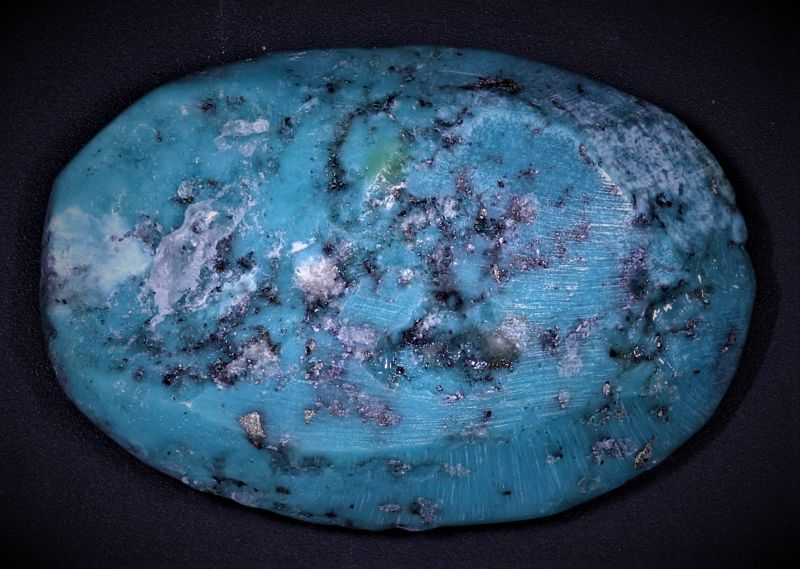 402066 Certified  Turqoise (Fizora) Gemstone 14 -Carat Weight-Origin Iran
