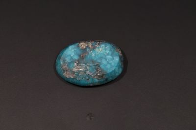 402076 Certified  Turqoise (Fizora) Gemstone 14 -Carat Weight-Origin Iran