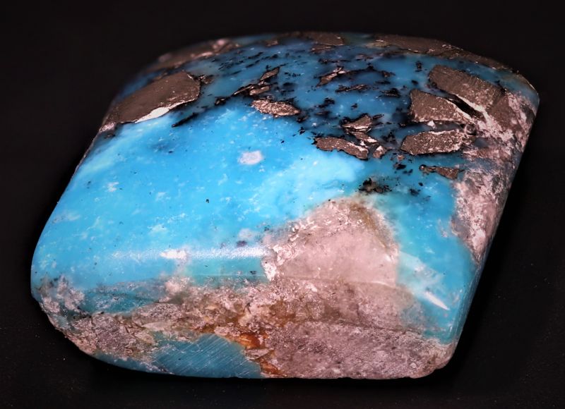402081 Natural Turqoise (Fizora) Gemstone 16.5 -Carat Weight-Origin Iran