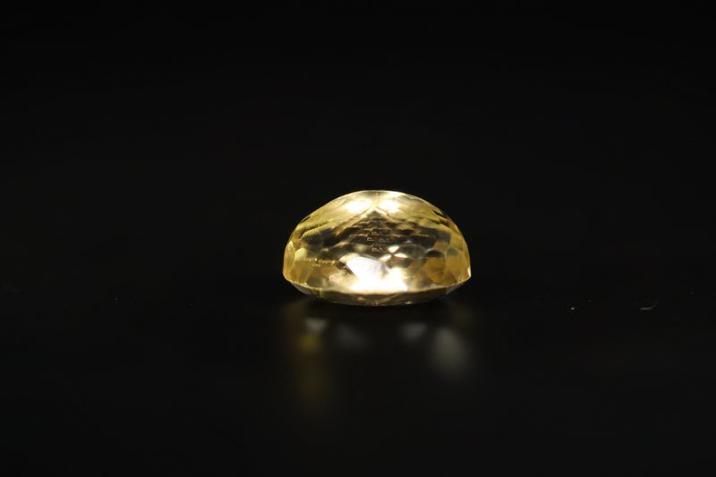 392018 Original Golden Topaz stone (Citrine/Sunehla) - 12.50 Carat Weight - Origin India