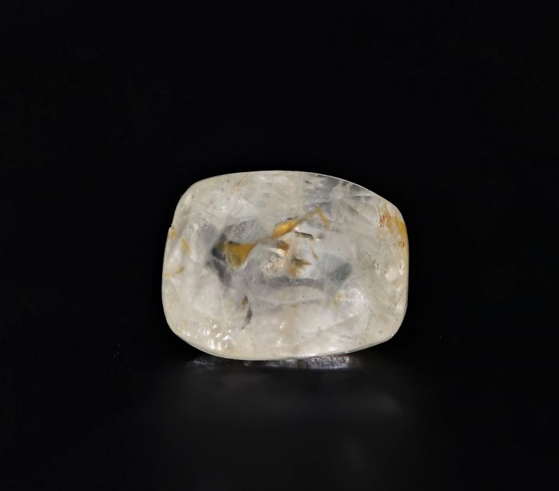 Yellow Sapphire Gemstone  Pukhraj Ratan  3.25 Carat Weight  Origin Sri Lanka 722035