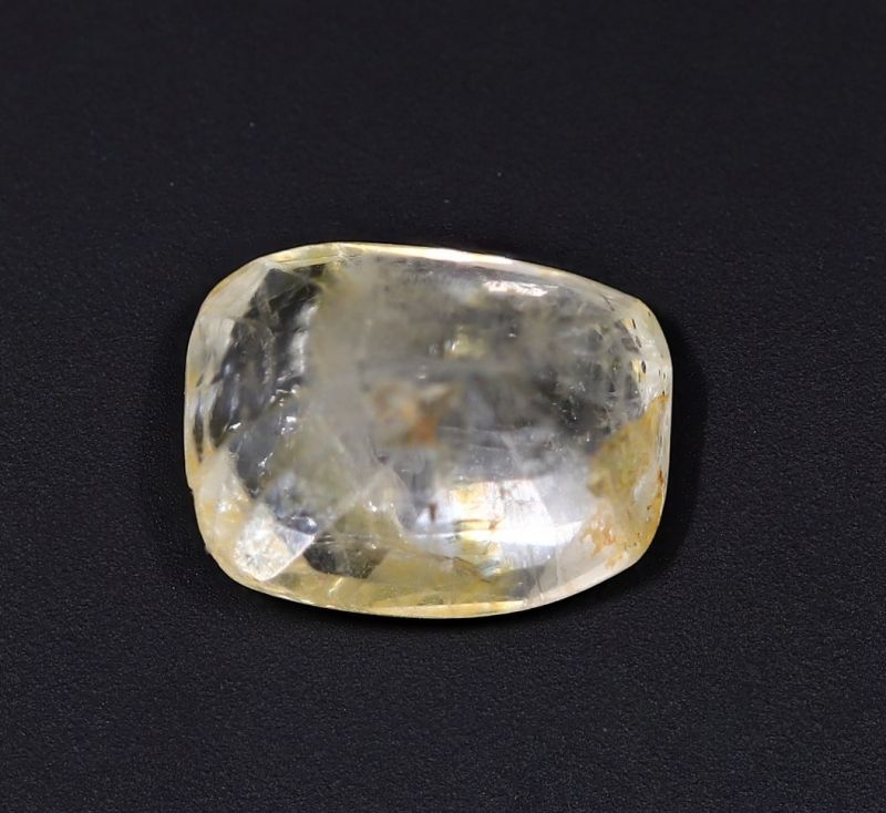 Yellow Sapphire Gemstone  Pukhraj Ratan  3.25 Carat Weight  Origin Sri Lanka 722035