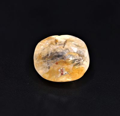 Original Yellow Sapphire Gemstone  Pukhraj  4 Carat Weight  Origin Sri Lanka 722043