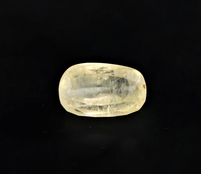 Original Yellow Sapphire Gemstone  Pukhraj  3.50 Carat Weight  Origin Sri Lanka 722050