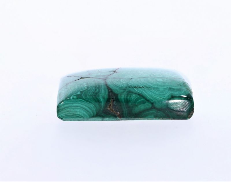 71718 Natural Malachite (Kidney) 55.8 Carat Weight Origin India