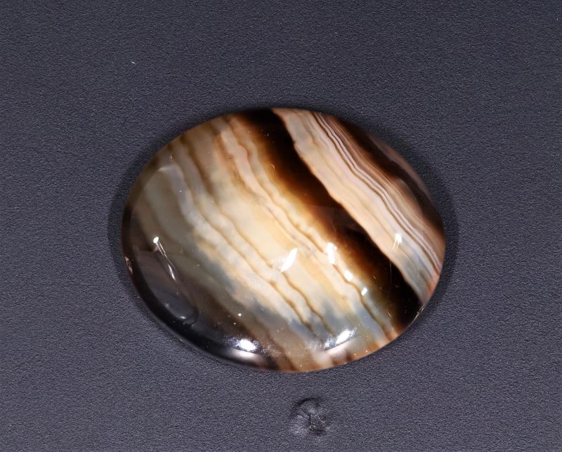 261717 Natural Sulemani Hakik Gemstone ( Agate Stone) - 11.60 Carat Weight - Origin India