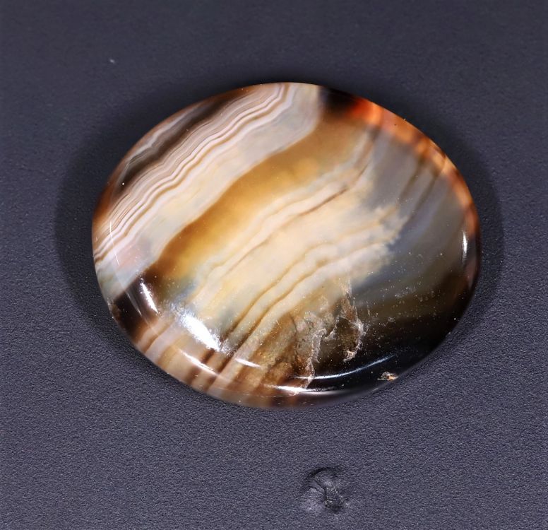 261717 Natural Sulemani Hakik Gemstone ( Agate Stone) - 11.60 Carat Weight - Origin India