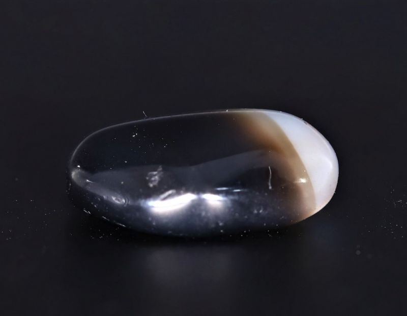 261719 Natural Sulemani Hakik Gemstone ( Agate Stone) - 9.10 Carat Weight - Origin India