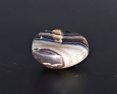 261725 Natural Sulemani Hakik Gemstone ( Agate Stone) - 8.70 Carat Weight - Origin India