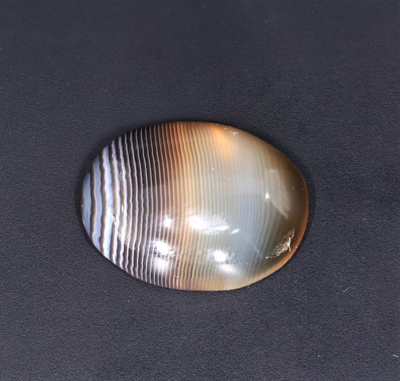 261727 Natural Sulemani Hakik Gemstone ( Agate Stone) - 12.70 Carat Weight - Origin India