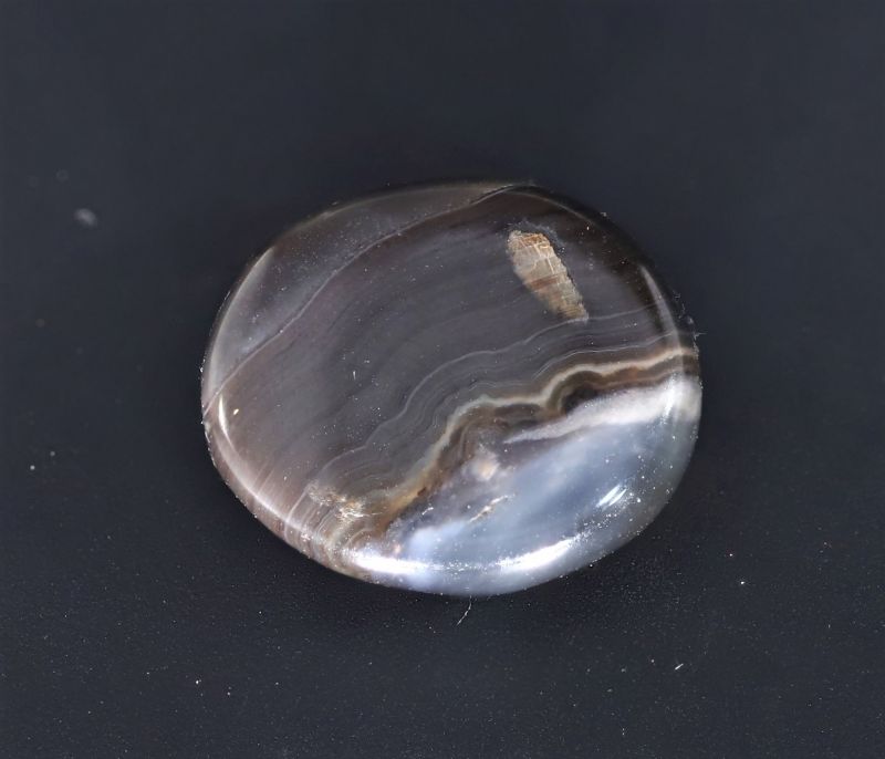 261730 Natural Sulemani Hakik Gemstone ( Agate Stone) - 7.40 Carat Weight - Origin India