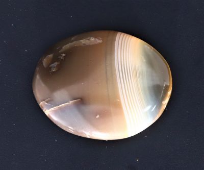 261751 Sulemani Hakik stone ( Agate Stone) - 7.30 Carat Weight - Origin India