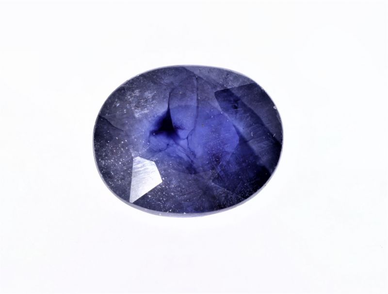 151716 Natural Blue Sapphire Gemstone (Neelam) -7.45 Carat Weight - Origin Thailand