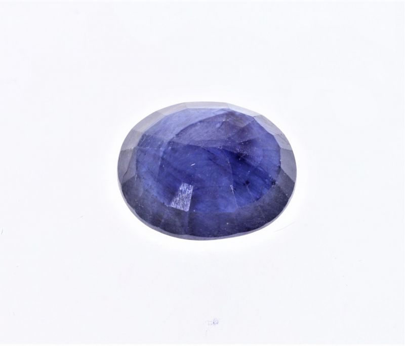 151716 Natural Blue Sapphire Gemstone (Neelam) -7.45 Carat Weight - Origin Thailand