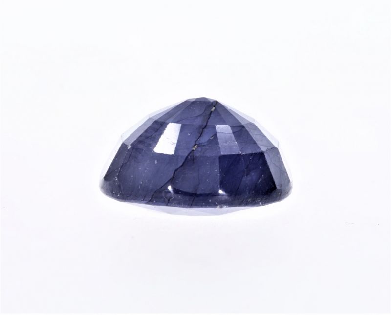 151719 Natural Blue Sapphire Gemstone (Neelam) -10.75 Carat Weight - Origin Thailand
