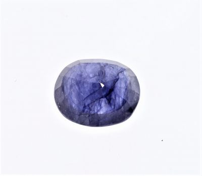 151721 Natural Blue Sapphire Gemstone (Neelam) -6.55 Carat Weight - Origin Thailand