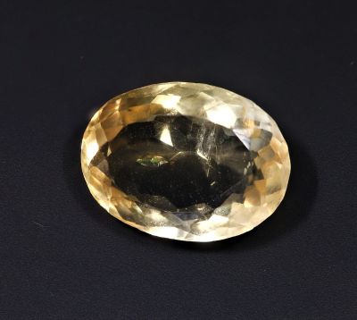 251725 Natural Golden Topaz stone (Citrine/Sunehla) - 4.95 Carat Weight - Origin India