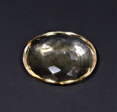 251725 Natural Golden Topaz stone (Citrine/Sunehla) - 4.95 Carat Weight - Origin India
