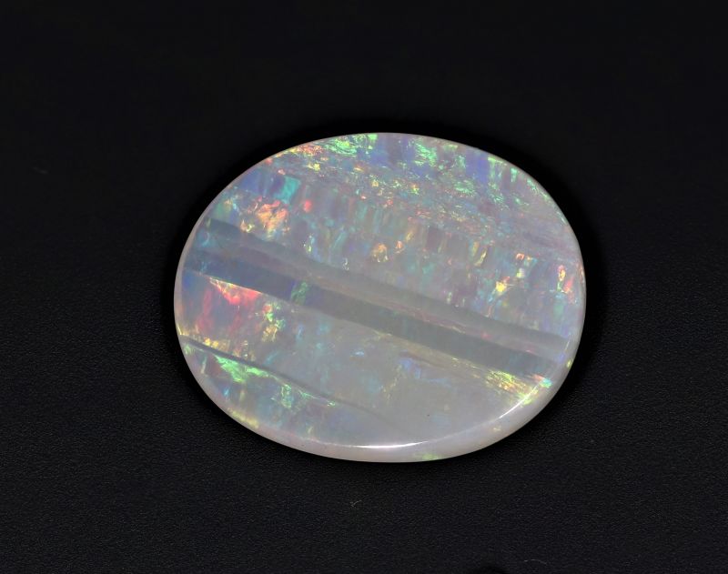 952026 Natural Fire Opal 4.25 Carat Weight Origin Australia