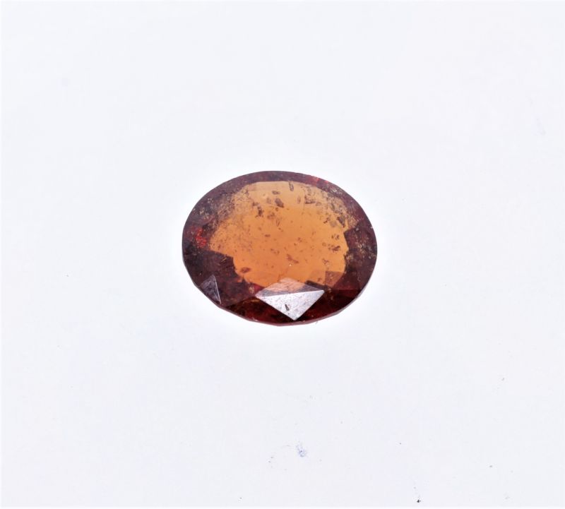 702018_Hessonite Garnet (Gomed) _ 4.25  Carat Weight  Origin Sri Lanka