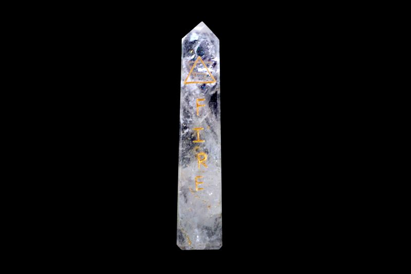 Crystal (Sphatik ) Healing Wand-RPHW202006