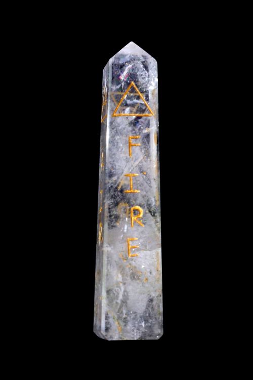 Crystal (Sphatik ) Healing Wand-RPHW202006