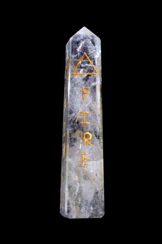 Crystal (Sphatik ) Healing Wand-RPHW202006