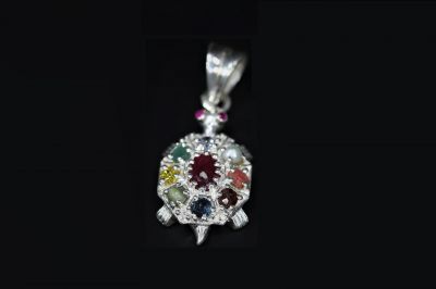 Navratan Pendent (Sliver)-RPP202003