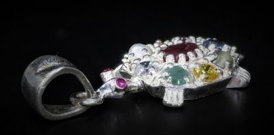Navratan Pendent (Sliver)-RPP202003