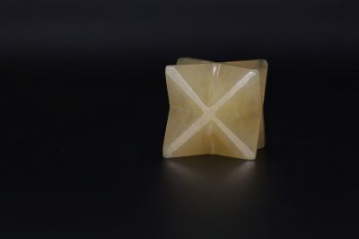 Natural Yellow Quartz Merkaba Star-RPMS202005