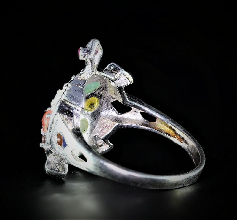 Navaratan Kachua Ring-RPR202002