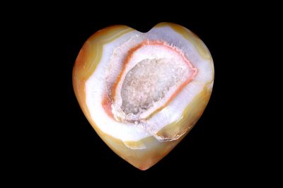 FLOWERA AGATE HEART-RPHA202008