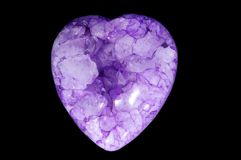 PURPEL AGATE HEART-RPHA202012