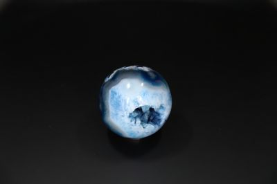Natural Agate Geode Ball-RPNAGB_2021_02