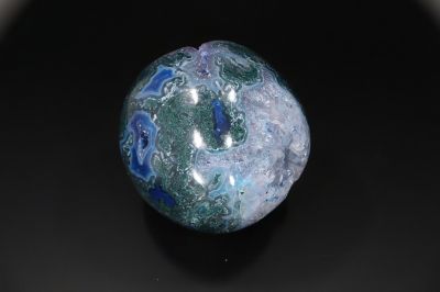 Natural Agate Geode Ball-RPNAGB_2021_10