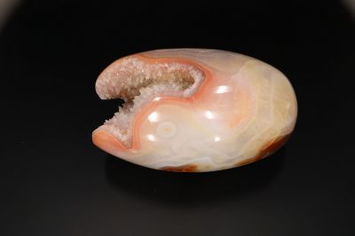 Natural Agate Geode Ball-RPNAGB_2021_17