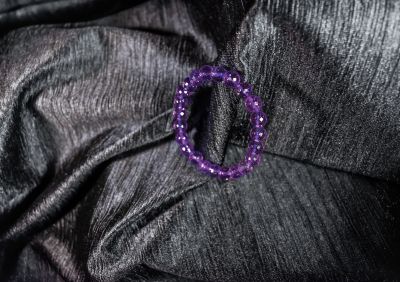 Amethyst bracelet-O