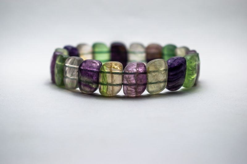 Multi Fluorite Bracelet