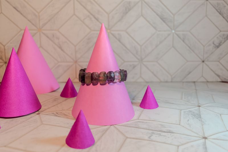 Multi Fluorite Bracelet