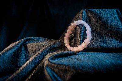 Rose Ruartz square bracelet