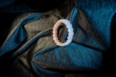 Rose Ruartz square bracelet